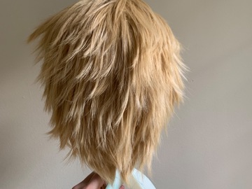 Selling with online payment: Shaggy blonde wig