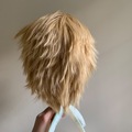 Selling with online payment: Shaggy blonde wig