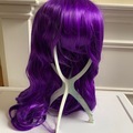 Selling with online payment: Purple medium wavy wig