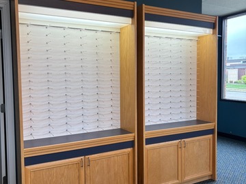 Selling with online payment: Lighted Solid Oak Frame Boards