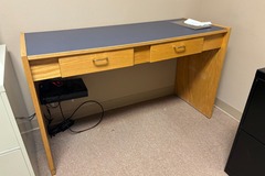 Selling with online payment: Solid Oak Dispensing Tables