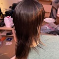Selling with online payment: Medium Black with blonde streaks 