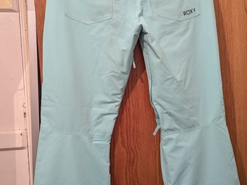 Winter sports: Roxy Light Blue Salopettes 