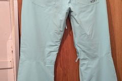 Winter sports: Roxy Light Blue Salopettes 