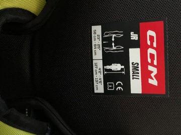 Verkaufen mit Online-Zahlungen: Nagelneue Ungetragene Eishockeyhose CCM Tacks AS580 JR Small