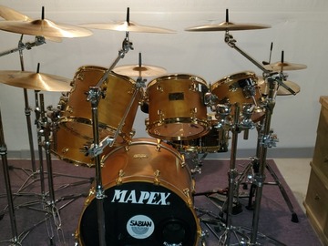 Selling with online payment: Mapex Deep Forest Cherry 6 piece.
