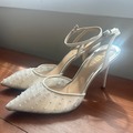 Selling: Harlo Australia Chantelle Pearl - White Tulle Point with Handsewn