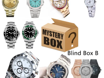 Checkout: Mystery Box of 6 Stainless Steel Watches - Assorted Styles