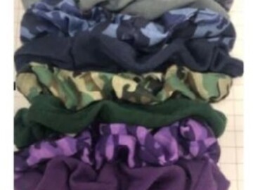 Comprar ahora: 24 LUV HER CAMO HAIR SCRUNCHIES 10 PACKS