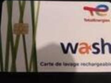 Vente: Carte Total Wash (40€)