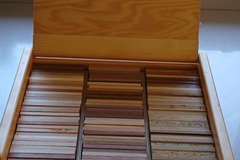 À vendre: Coffret échantillons de bois pour professionnel 