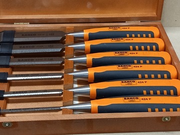 Zu verkaufen: Boîte de 6 ciseaux de menuisier Bahco 