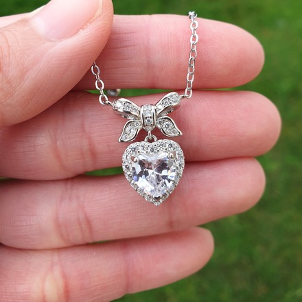Birthstone necklaces, 925 sterling silver, AAAA cubic zirconia