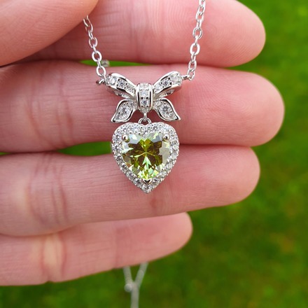 Birthstone necklaces, 925 sterling silver, AAAA cubic zirconia