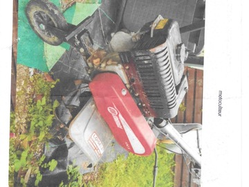 À vendre: Motoculteur NIBBI 104S