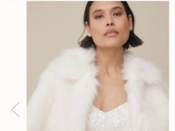 Selling: Karen Willis Holmes Unreal Fur Cape - BNWT