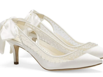 Selling: Unworn Brand New Bella Belle - Georgia Mid Heel Pearl US 9