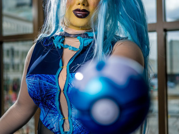 Selling with online payment: Arda Cosplay Wig: Hatsune Miku – Project Voltage – Water Pokémon 