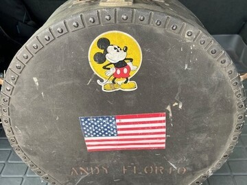 Selling with online payment: Andy Florio 6.5x14 1970 Custom Hand Built Snare case