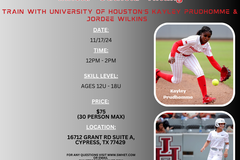 Clinics: ATC 12U-18U Clinic Hosted by University of Houston Players