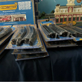 Selling with online payment: WDW electric train set and Main Street train station