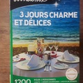 Vente: Coffret Wonderbox "3 jours charme et délices" (229,90€)