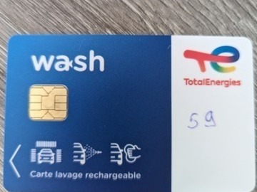 Vente: Carte Total Wash (59€)