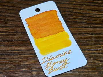 Selling: Diamine Honey Burst Ink Sample 5ml 