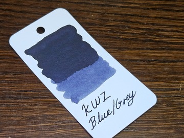 Selling: KWZ Duo Colour Blue / Grey Ink Sample 5ml