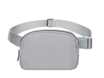 Bulk Lots: Fanny Pack Crossbody Bag– Gray – Item #7133