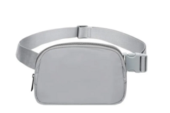 Bulk Lots: Fanny Pack Crossbody Bag– Gray – Item #7133