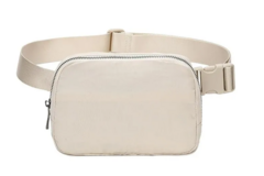 Bulk Lots: Fanny Pack Crossbody Bag– Beige – Item #7132