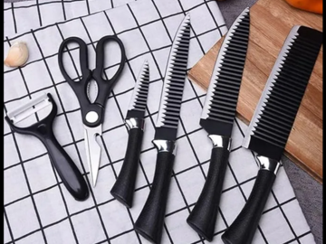 Bulk Lots: 6-Piece Professional Kitchen Knife Set – Item #7210