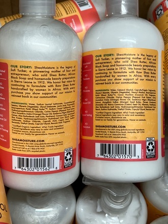 12 SheaMoisture All Day Frizz Control Shampoo & Conditioner 