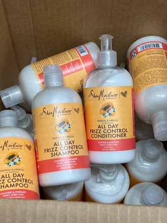12 SheaMoisture All Day Frizz Control Shampoo & Conditioner 