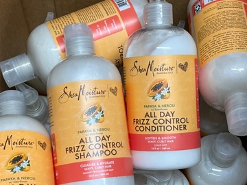 Bulk Lots: 12 SheaMoisture All Day Frizz Control Shampoo & Conditioner 