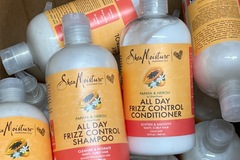 Bulk Lots: 14 SheaMoisture All Day Frizz Control Shampoo & Conditioner 