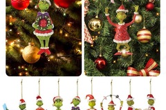 Bulk Lots: 380pcs Christmas Grinch Decorations Car Pendants