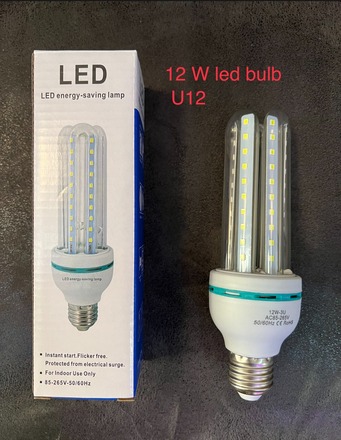 LED bulb white 12W 24pcs