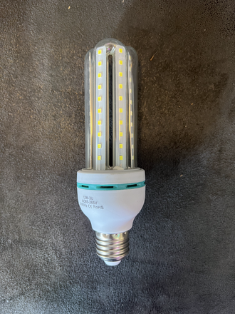 LED bulb white 12W 24pcs