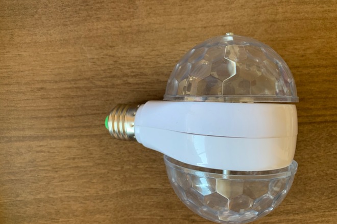 Party light LED spin disco light bulb 6W 10 unit