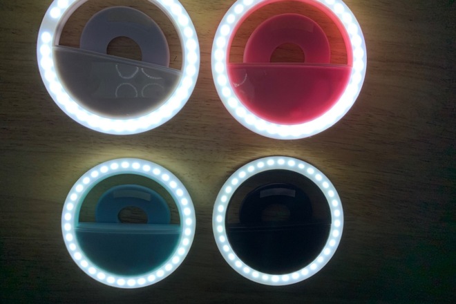 led selfie light for phone brand new in box rechargeable 100pcs