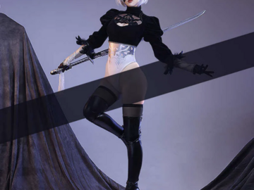 In Search Of: 2b NieR Bodysuit size S/M dokidoki