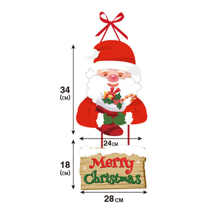 100pcs Christmas decoration snowman Christmas tree door hanging  
