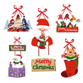 Bulk Lots: 100pcs Christmas decoration snowman Christmas tree door hanging  
