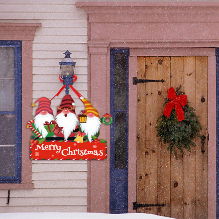 100pcs Christmas decoration snowman Christmas tree door hanging  
