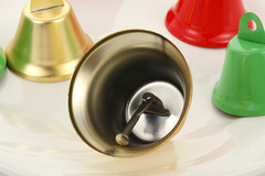 Bulk Lots: 250pcs - Christmas bell DIY wind chime