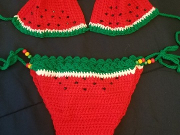 Bulk Lots: Crochet bikini/lingerie set (10sets) mixed sizes, styles & colors