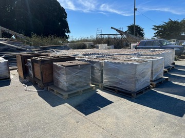 Selling: Reclaimed Concrete Roofing Tiles