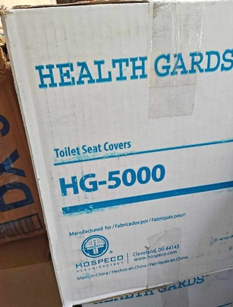 Toilet Seat Covers Disposable 5000Lot Brand New 20/250 